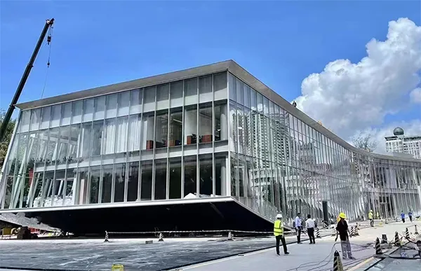 مبنى صالة معرض مدينة Shenzhen الذكية بمساحة 5251 متر مربع (الصين)