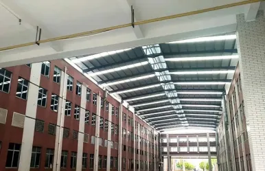 مشروع مظلة بهيكل فولاذي