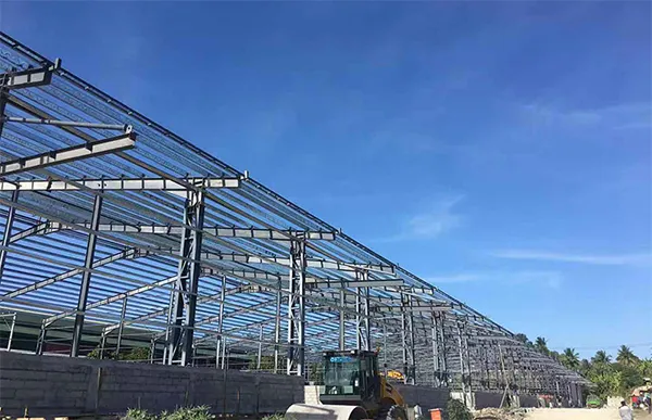 مستودع خدمات لوجستية ذو هيكل فولاذي بمساحة 9855 متر مربع (Davao، الفلبين)